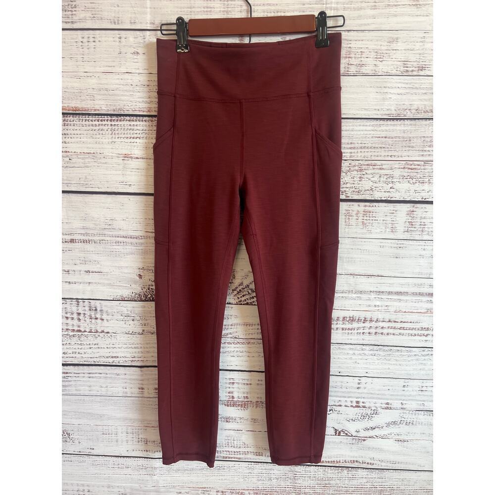 Lululemon Invigorate High-Rise Tight Burgundy